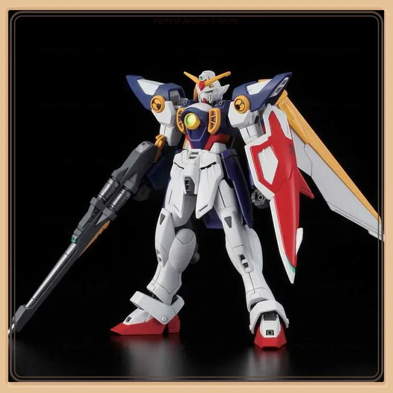 Bandai Figure Gundam Model Kit  Anime Figures HGAC 1/144 Wing Mobile Suit Gunpla Action Figure Toys For Boys Children's Gifts