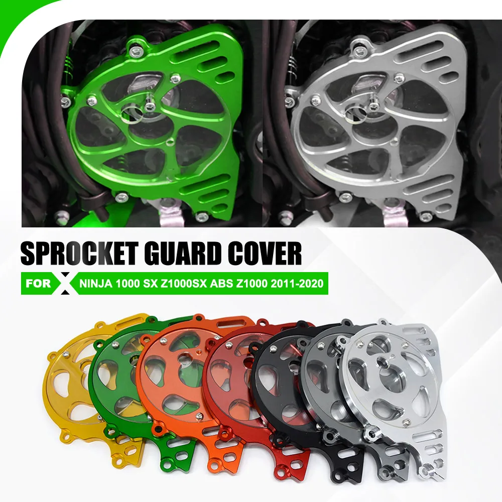 

For Kawasaki Ninja 1000 SX Z1000SX ABS Z1000 2011-2020 2019 2018 Motorcycle Front Sprocket Cover Chain Guard Protector