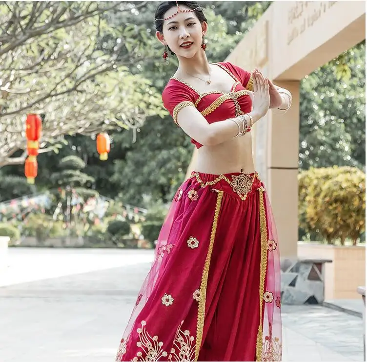

Women Belly Dance Pop Song Costume India
