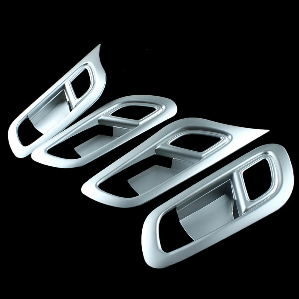 

Car Interior Door Handle Cover Trim Door Bowl Stickers decoration For Honda City 2014 2015 2016 2017 accessories