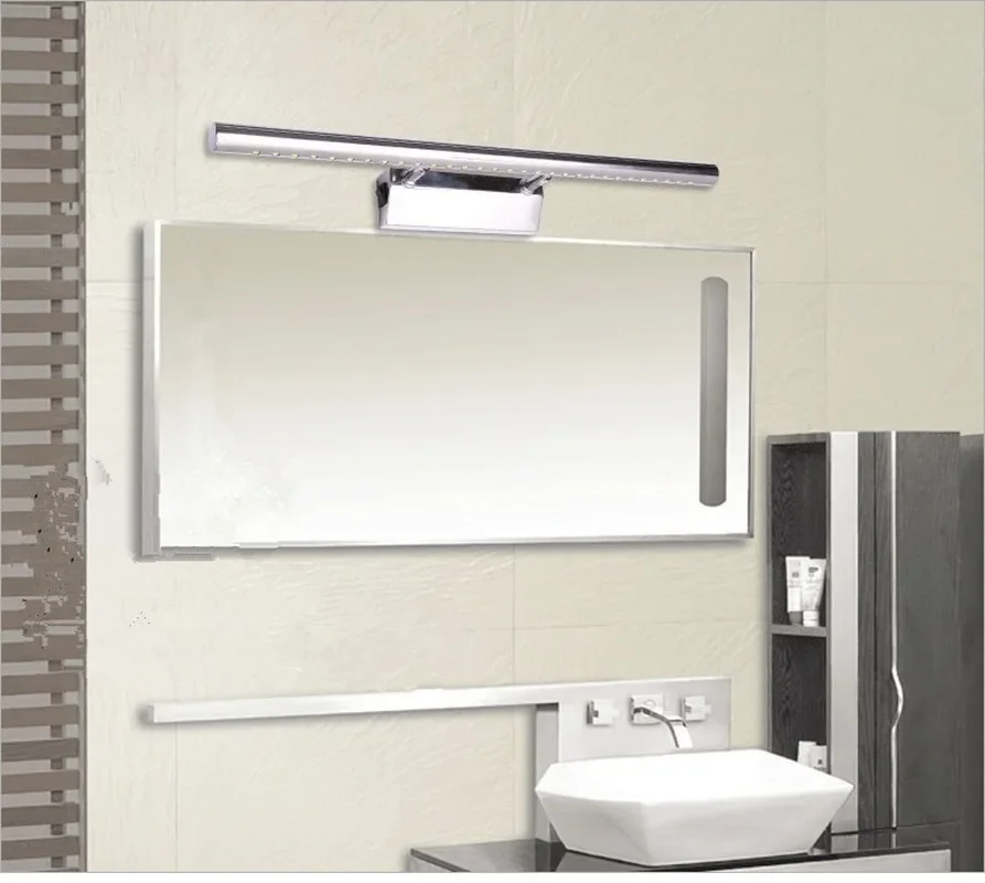 Hot Selling LED Wall light Bathroom Mirror warm white /white wall Lamp fixtures Aluminum boby & Stainless Steel  MJ1013