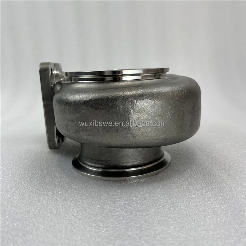 الشاحن التربيني الأصلي G40 دوران قياسي الفولاذ المقاوم للصدأ التوربينات الإسكان 757707-0033 AR0.95 T4 G40-900 G40-1150 #3