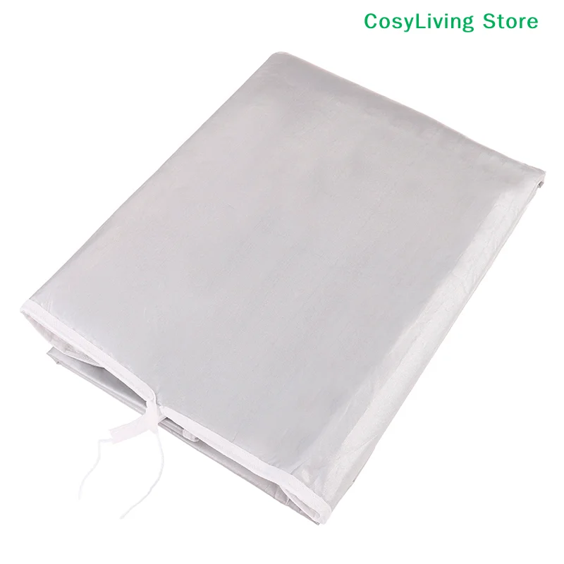 1Pcs Universal Silver Coated Ironing Board Cover & 4mm Pad Thick Reflect 140*50CM