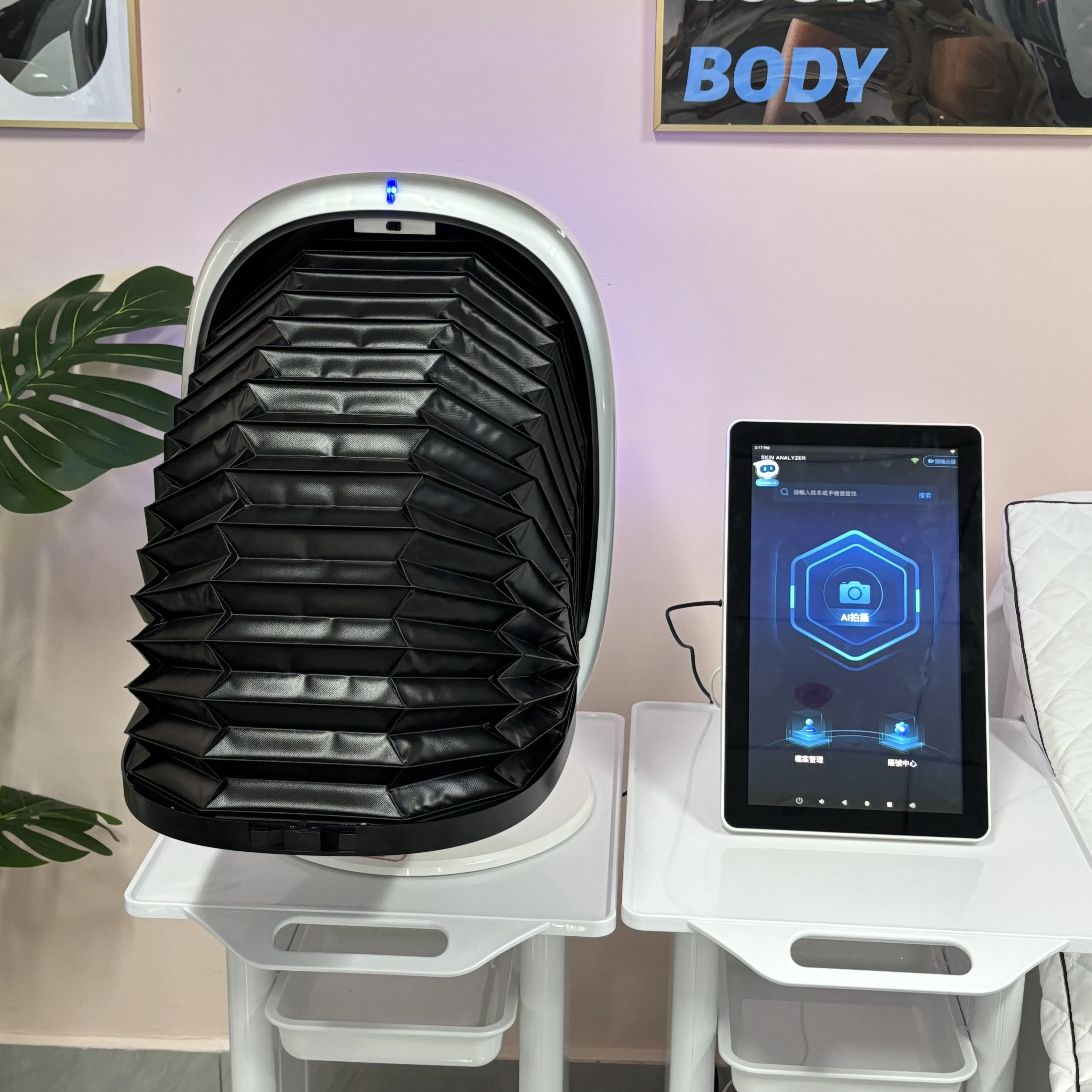 Detector de salud de la piel, análisis Facial profundo de inteligencia 3D, analizador de piel Digital, máquina analizadora de prueba de piel portátil