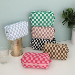 Bolsa de cosméticos para mujer, estuche de maquillaje portátil de viaje, bolsa de lápices bonita, bolsa de aseo para niñas, Viajes