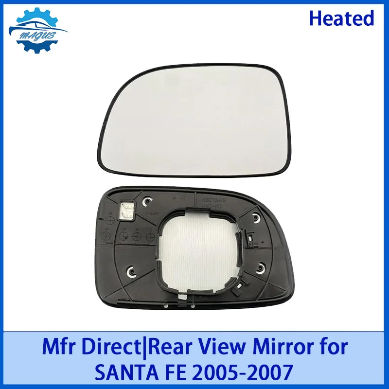 

【For HYUNDAI SANTA FE 2005-2007 】Rear View Mirror Glass Heated Car accessories