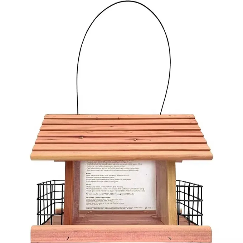 

High Quality Multipurpose Customized Garden Wooden Birds Feeder Feeding Station Free St and Bird Feeders for Outdoors