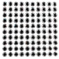 Silver-100Pcs