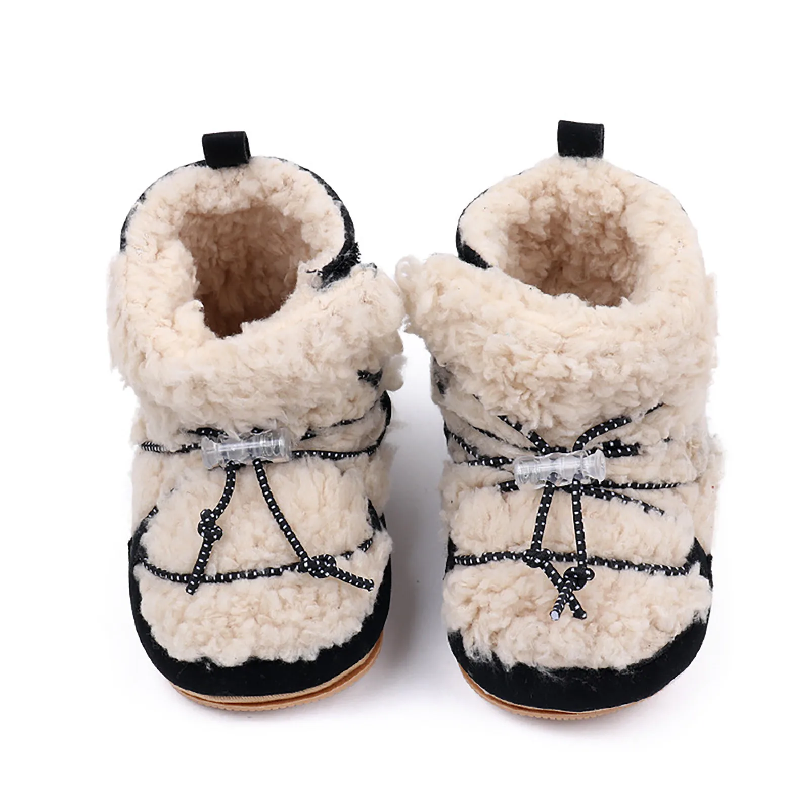 Neugeborene Baby klassische Anti-Rutsch-Bodens tiefel First Walker Unisex Fleece Bootie Winter super warm Kleinkind Kleinkind verdicken Krippe Schuhe