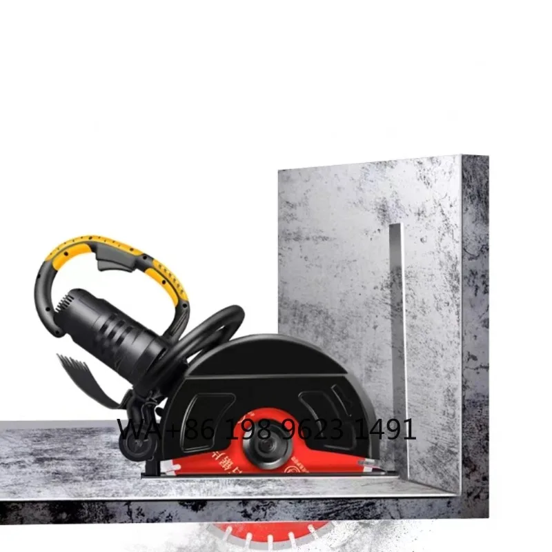 

Portable Large Wall Groover Industrial Concrete Wall Chaser Double Blade Slotting Cutter for Hydropower Installation