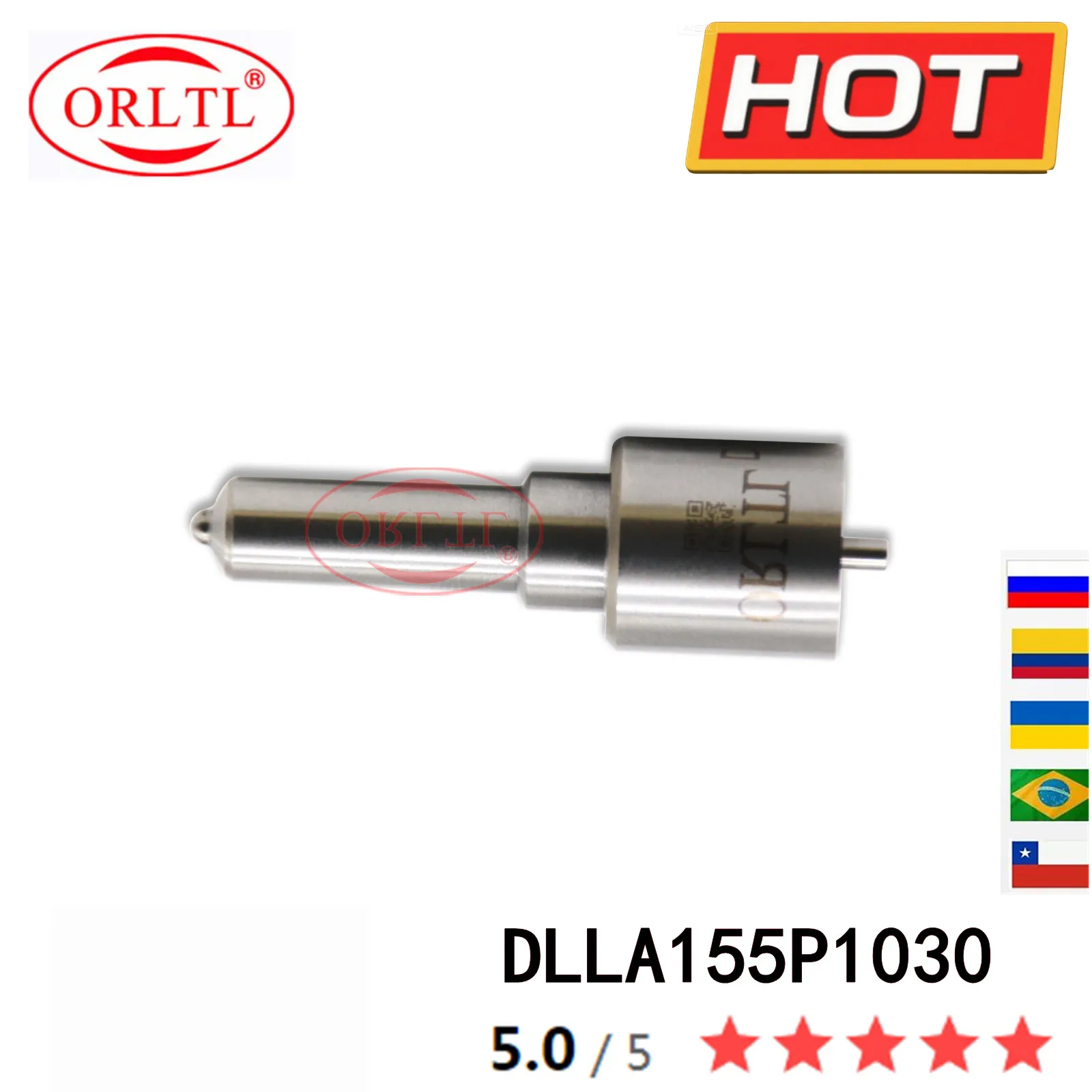 

ORLTL NEW DLLA155P1030 Common Rail Fuel Injector Nozzle DLLA 155 P1030 For TOYOTA 095000-7500 1465A279