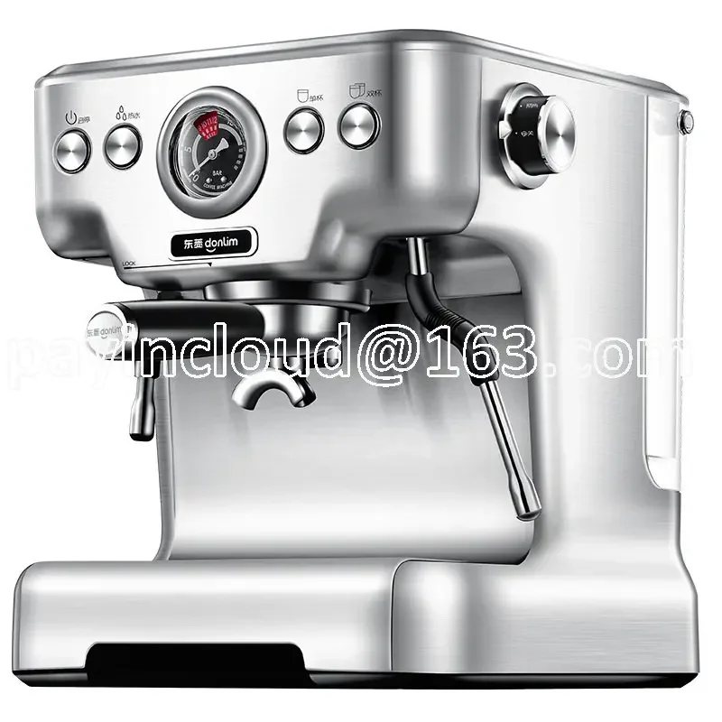 

Coffeemaker Household Commercial Small Semi-automatic Italian Steam Type Stainless Steel Coffee Grinder