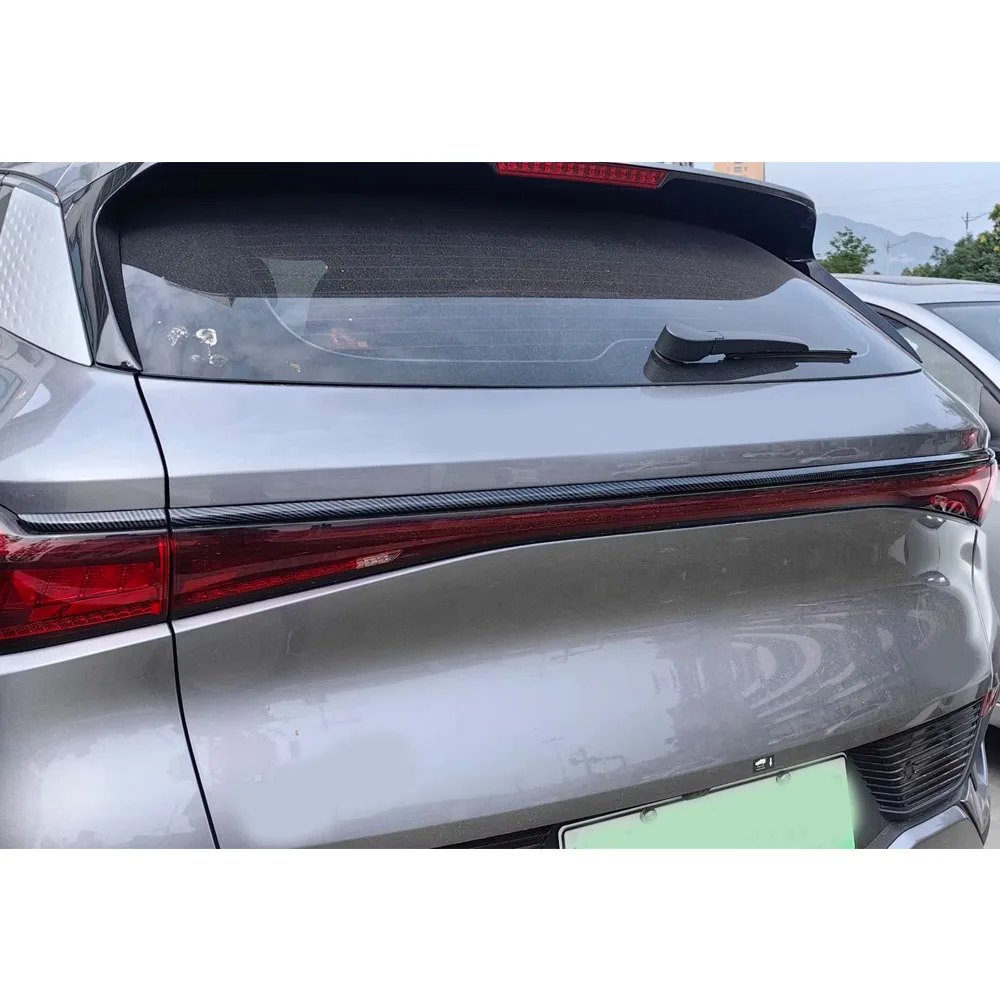 ABS Car Rear Tail Light Lamp Trim Trunk For BYD ATTO3/Yuan Plus 2022 2023 2024 Decoration Frame Cover Auto Exterior Accessories