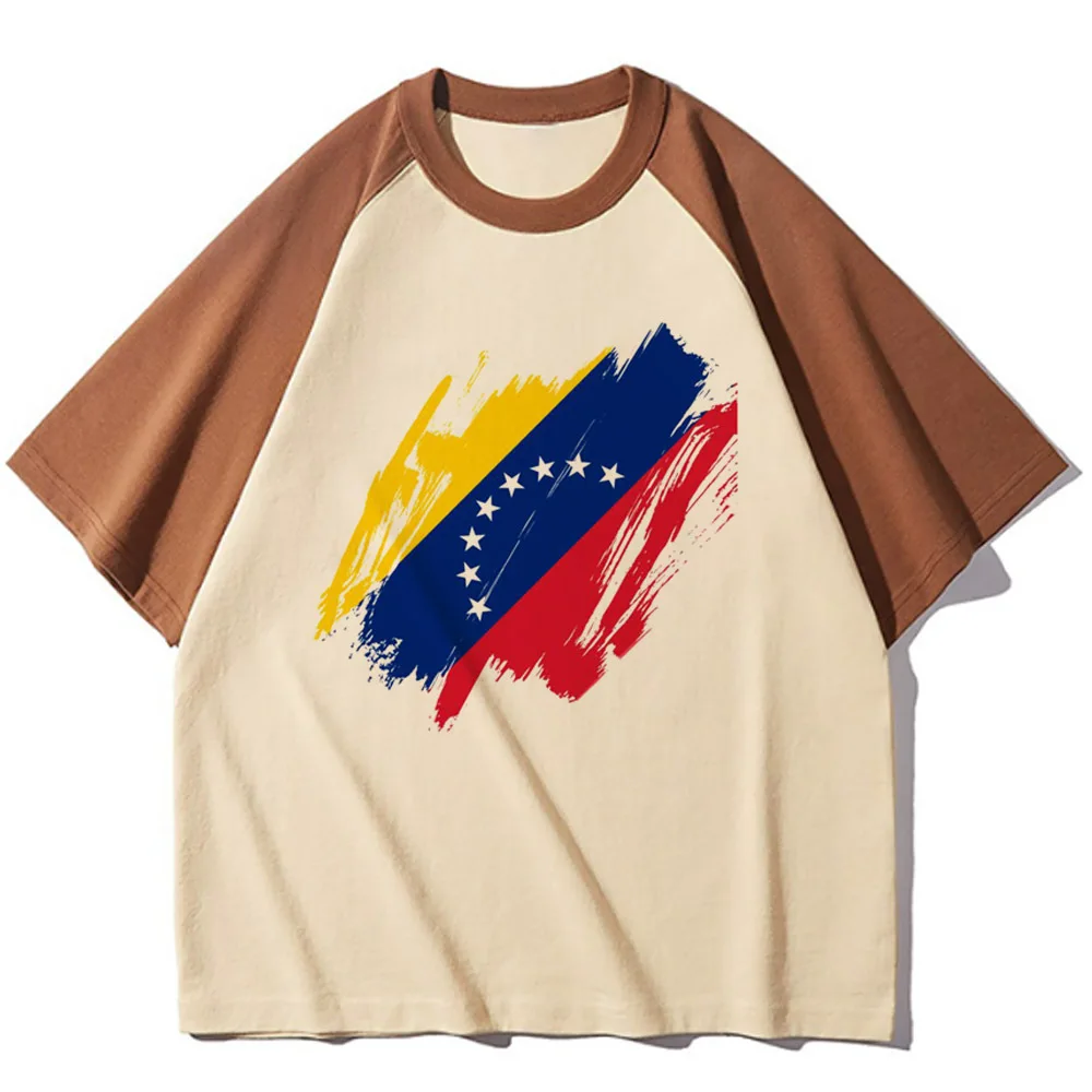 Venezuela top women Japanese t-shirts girl y2k clothing