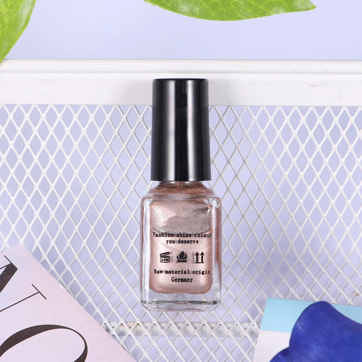

6 Ml Metal Painting Gel Nail Accessories Foil Silver Metallic Charms