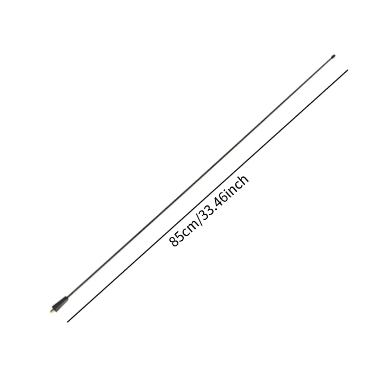 12 inch Black Antenna Professional Accessory Replacement for Mazda