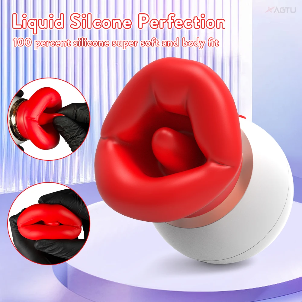 Powerful Tongue Licking Sucking Vibrator for Female Clit Sucker Oral Nipple Clitoris Stimulator Fast Orgasm Sex Toys for Women