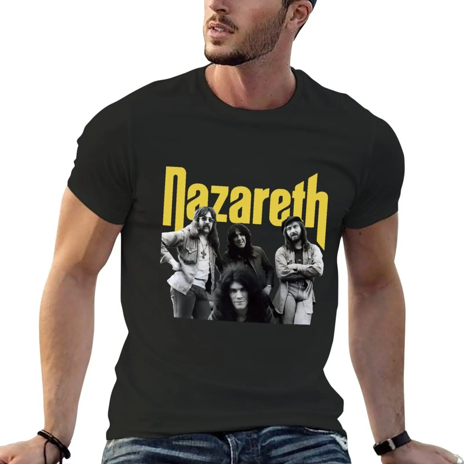 nazareth band T-Shirt new edition summer tops oversized t shirt funny t shirts men