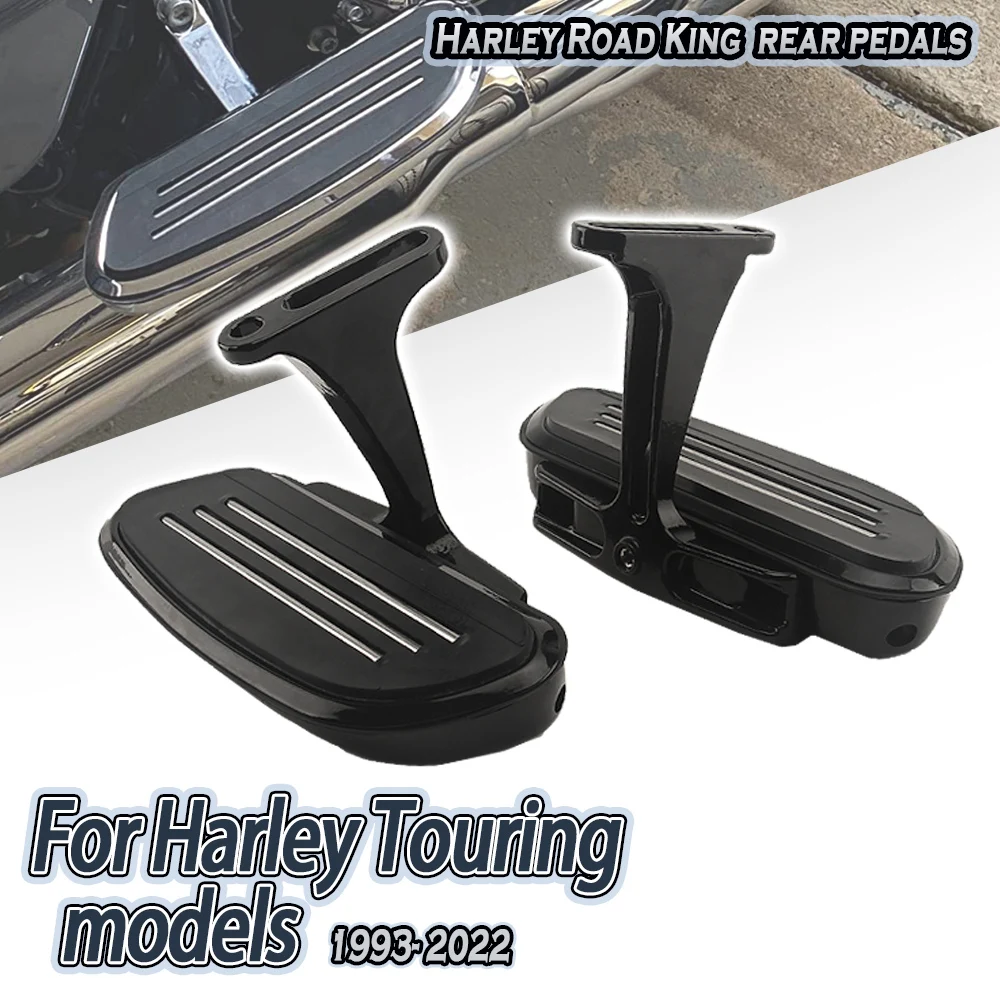 Motorcycle Pegstreamliner Passenger Rear Footboard Bracket For Harley Touring Street Electra Glide Road King 1993-2023