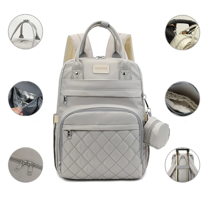 Diaper Bag Backpack Multifunction Travel Maternity Baby Changing Large Capacity Waterproof Stylish Mom Dad Gift Kids Boys Girls