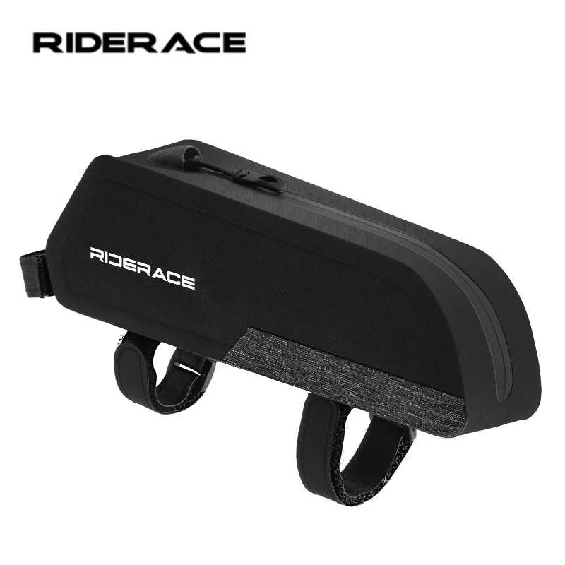 RIDERACE Fahrrad-Toprohrtasche, tragbare Fahrradlenkertasche, wasserdichte TPU-Fahrradtasche für Rennrad, MTB, Gravel, Fahrradzubehör