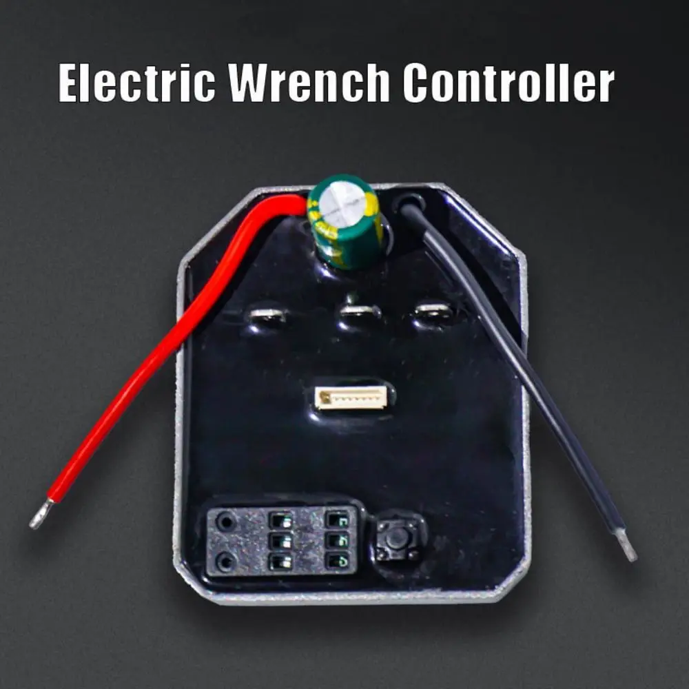 

50A Electric Wrench Controller Board Brushless Lithium Aluminum Shell Electric Wrench Board Speed Switch Circuit Board