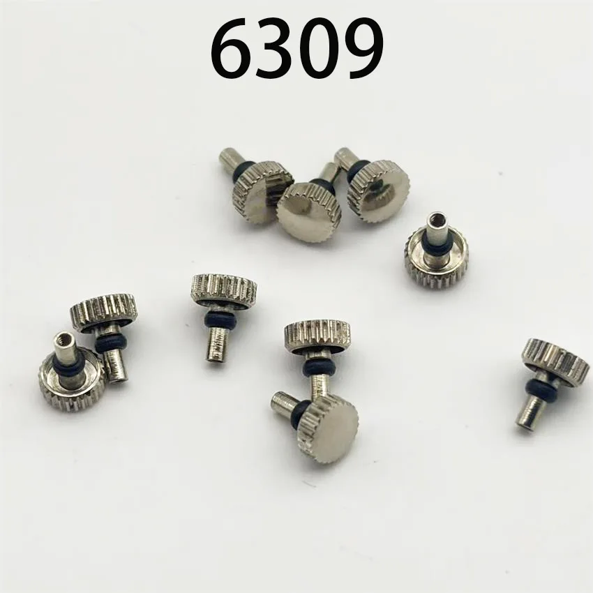 5pcs Watch Crown for Old 6309 Movement Repair Parts Time Setting Watch Accessories Suitable for Watch Repair
