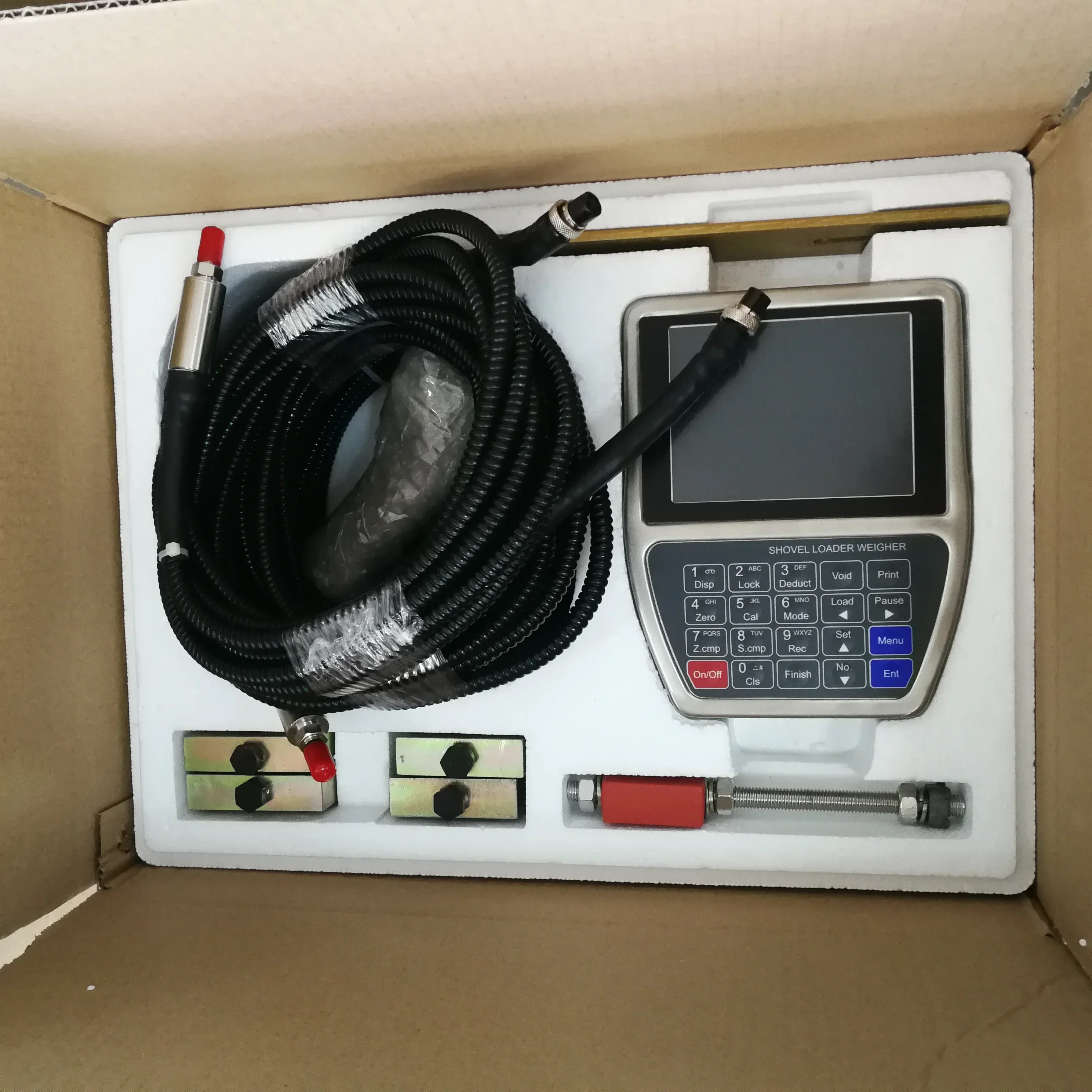 

Бортовые системы взвешивания Лопата Индикатор колесного погрузчика с корпусом из нержавеющей стали BST106-N59