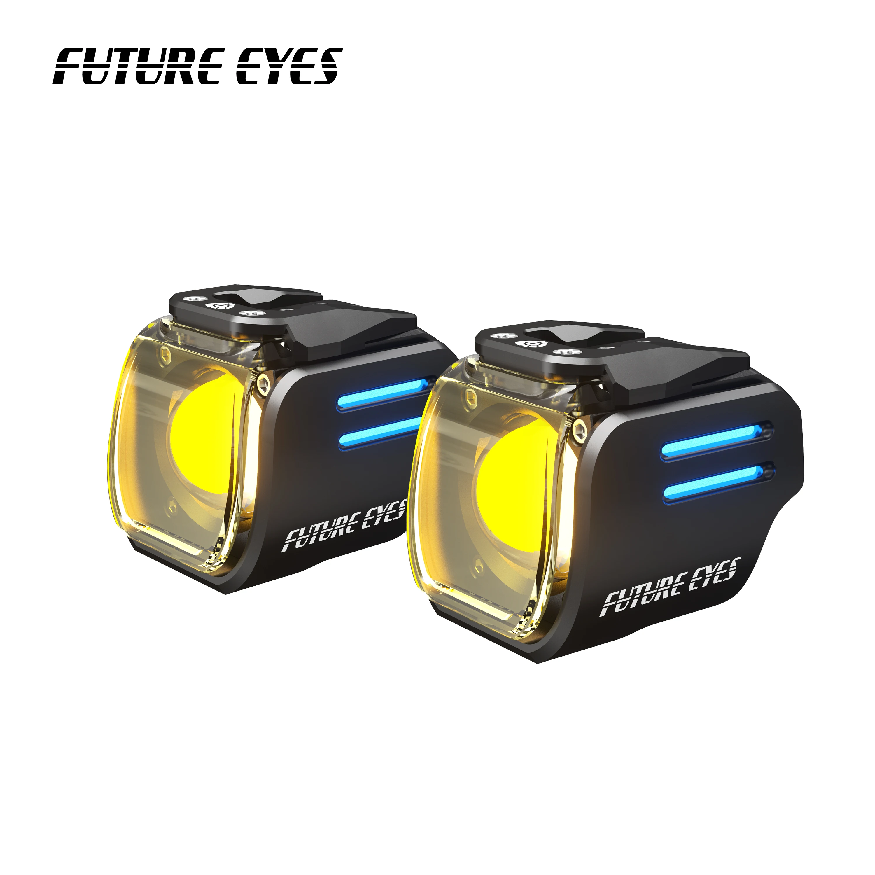 FUTURE EYES UF1 Waterproof Motorcycle Auxiliary Spotlight - High-End CNC Aluminum Alloy Modification Part