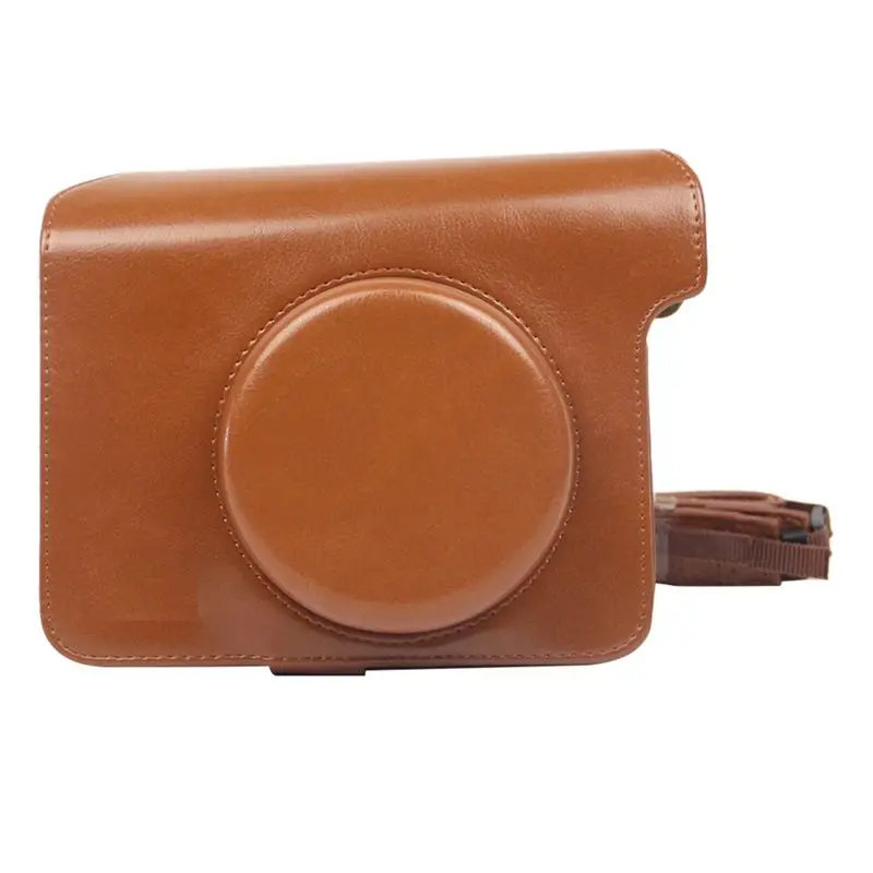 

Сумка для камеры AED7 для Fujifilm Instax Wide 300, чехол для мгновенной камеры, сумка для переноски из искусственной кожи с плечевым ремнем