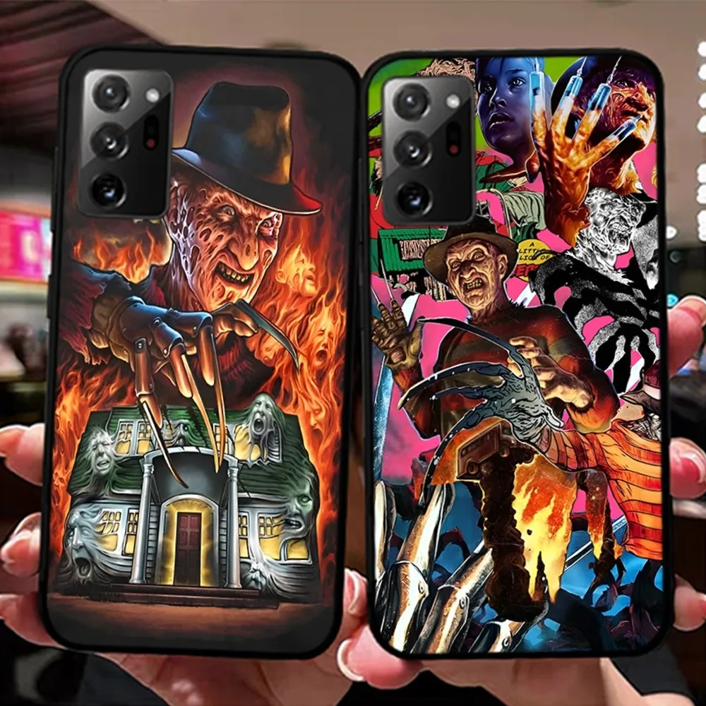 Film K-Krueger F-Freddy Horror Phone Case For Samsung Note 8 9 10 20 pro plus lite M 10 11 20 30 21 31 51 A 21 22 42 02 03