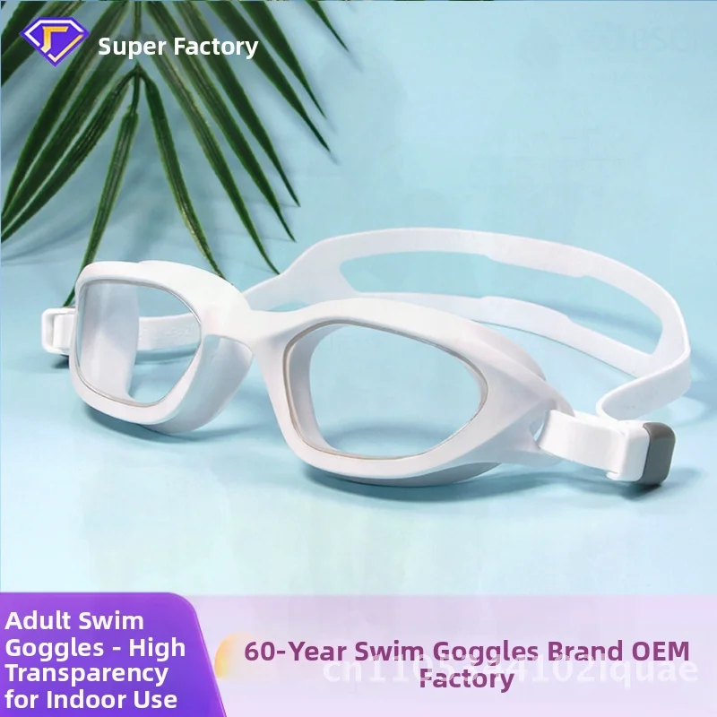 ultra-light-large-frame-adult-swimming-goggles-waterproof-anti-fog-hd-vision-women-face-free-swimming-glasses-black-lemon-yellow