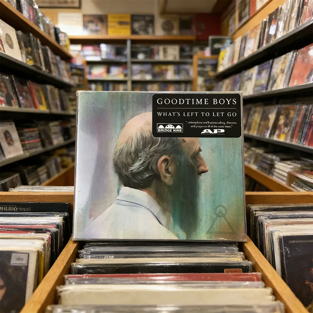 

CD 'What's Left To Let Go' Is A Double EP Compilation By Goodtime Boys, Released on 22 October 2012 Through Bridge Nine Records