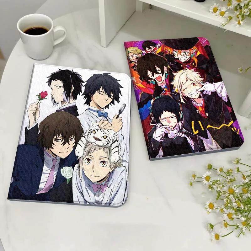 

B-Bungos S-Strays D-Dogs Tablet Case For Legion Xiaoxin Pad Y700 K10 M10 P11 K11 Pro Plus 10.6 11.5 Inch 2021 2023 2025