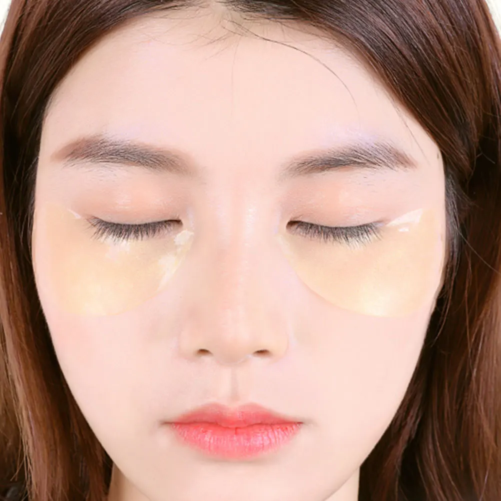 30 زوجًا من وسادات العين الكولاجين للترطيب والعناية بالعين تقلل التجاعيد والهالات السوداء مظهر منعش