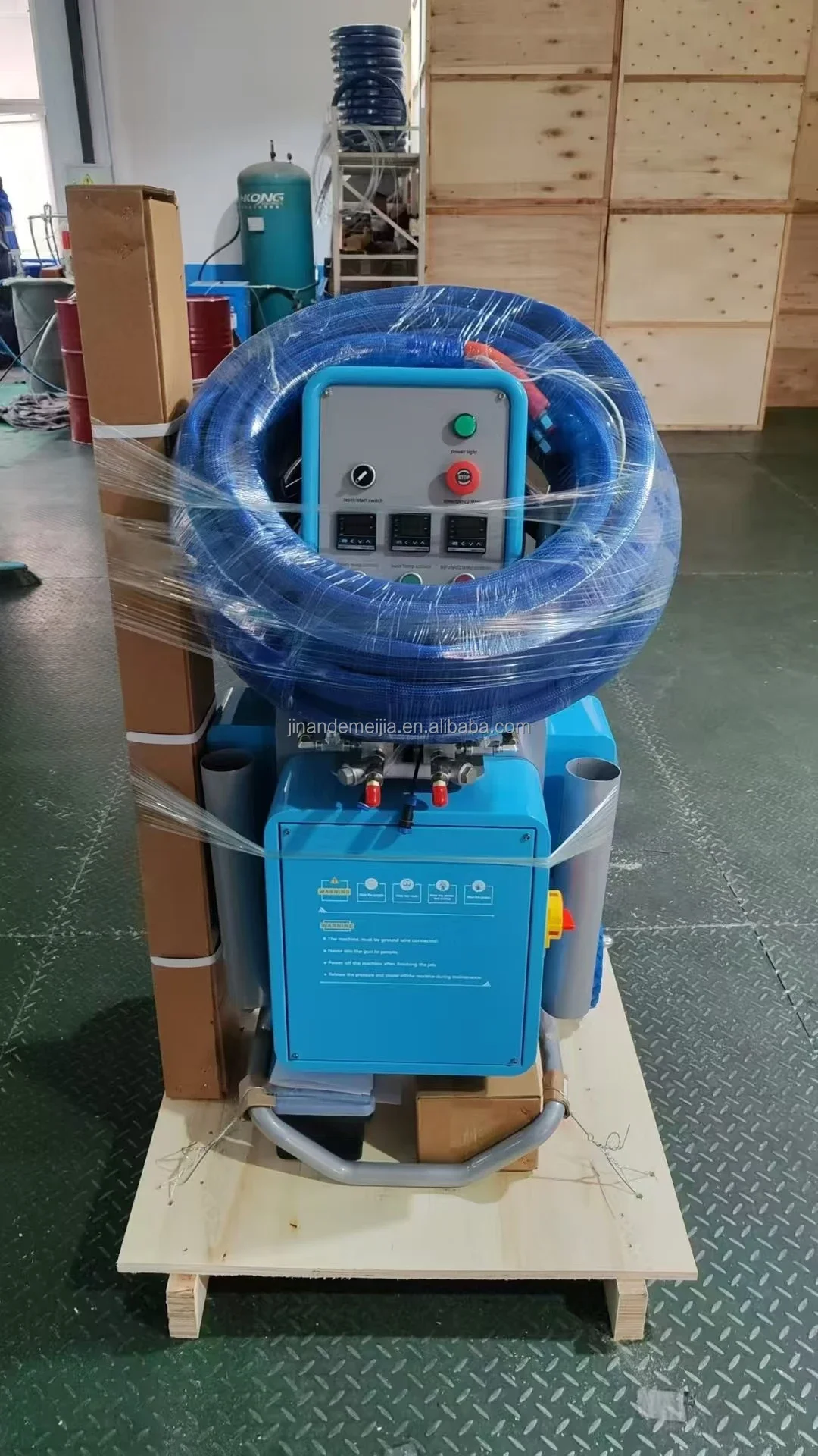 DMJ-Q30 Wear Resistant Polyurea Coating PU Foaming Machine with Pressure Gauge CE Certified Industrial Spray Equipment