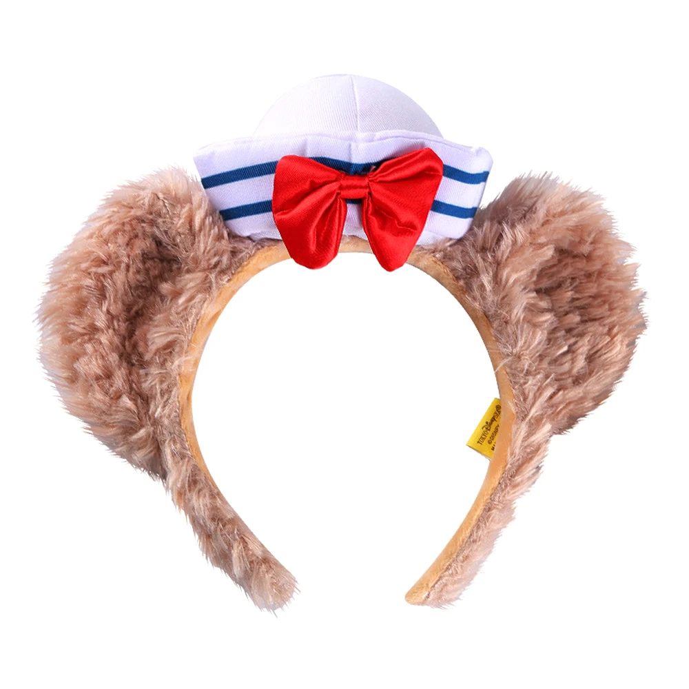 

Brand original Christmas Daffy Bear Navy ShellieMay Headband Plush 3D Ears Hair Hoop Hairband Party Headwear Girl Toy Gifts