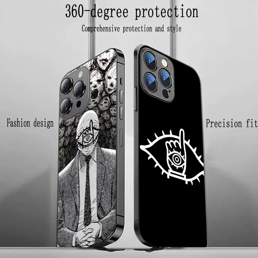 Comics 20th century boys ins Phone Case For iPhone 16 15 14 13 12 11 X XR XS 8 Plus Mini Pro Max Soft black Shockproof Cover