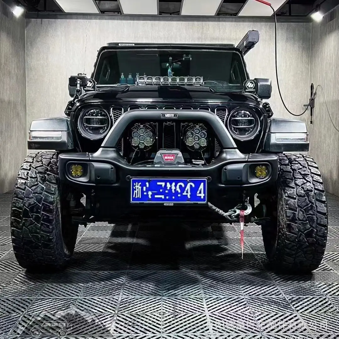 

Cross-border front bar Suitable for 07-17JEEP Wrangler AEV front bar Short bumper JK Wrangler AEV front bar