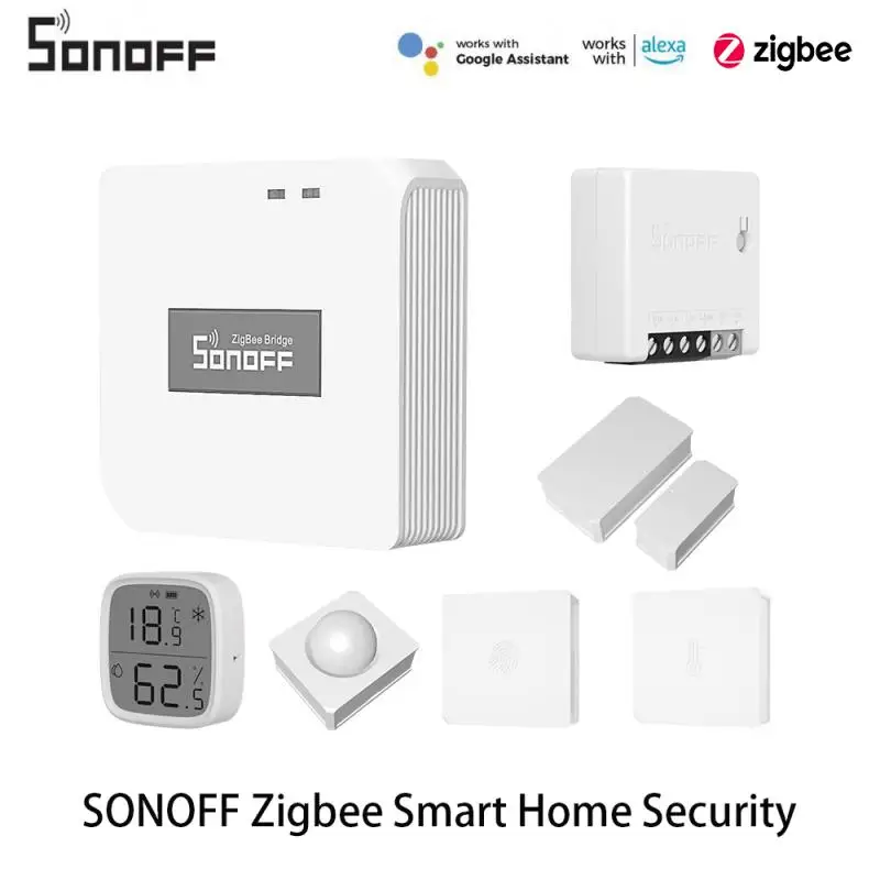 

Sonoff ZBDonlge-E Zigbee 3,0 Hub Gateway Zigbee Bridge PRO SNZB01 SNZB02 SNZB03 SNZB04 Wifi сенсорный переключатель датчик движения Ewelink