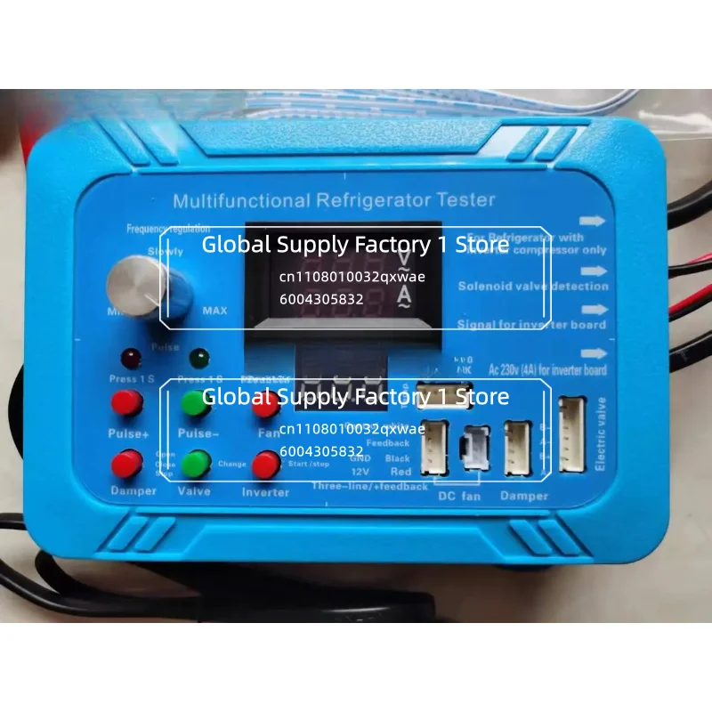 AC220V 110V Refrigerator Compressor Tester Pulse Solenoid Valve Inverter Refrigerator Test Tool Universal Detector