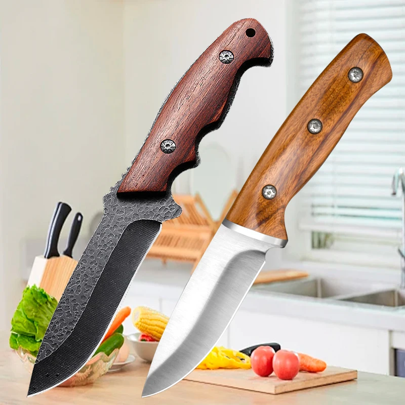 

Forged Stainless Steel Kitchen knife Chef Butcher Boning Knive Handmade Fishing Knife Meat Cleaver Sharp Fruit Paring Knife