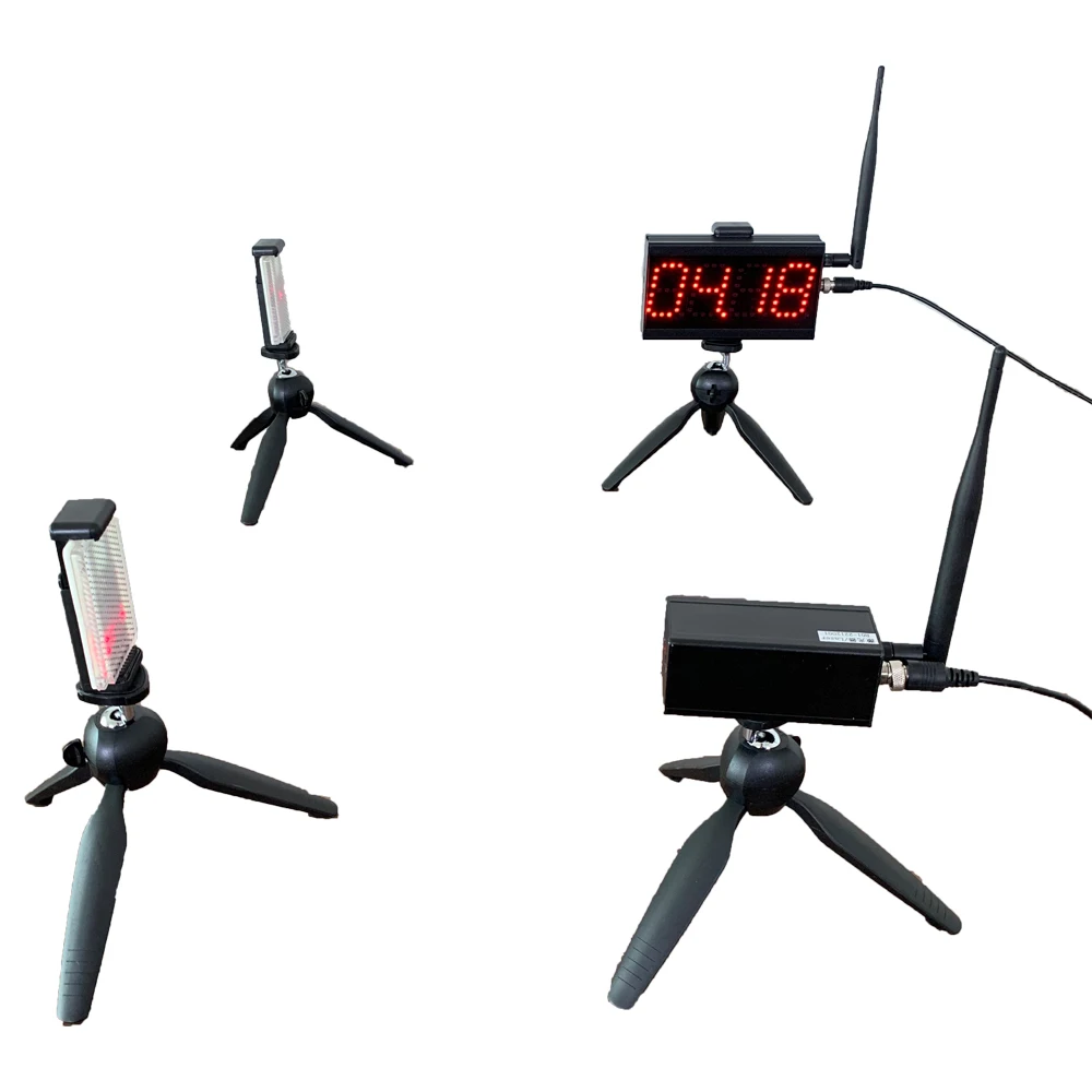 B-01 Professional Wireless Laser Timing System is suitable for sports, sprint, racing, switchable dual-function timer