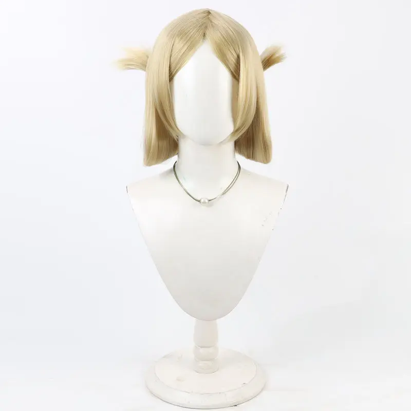 Katori Cosplay Wig Kantai Collection Champagne Synthetic Hair Heat Resistant Halloween Role Play Party Carnival + Free Wig Cap - view 5