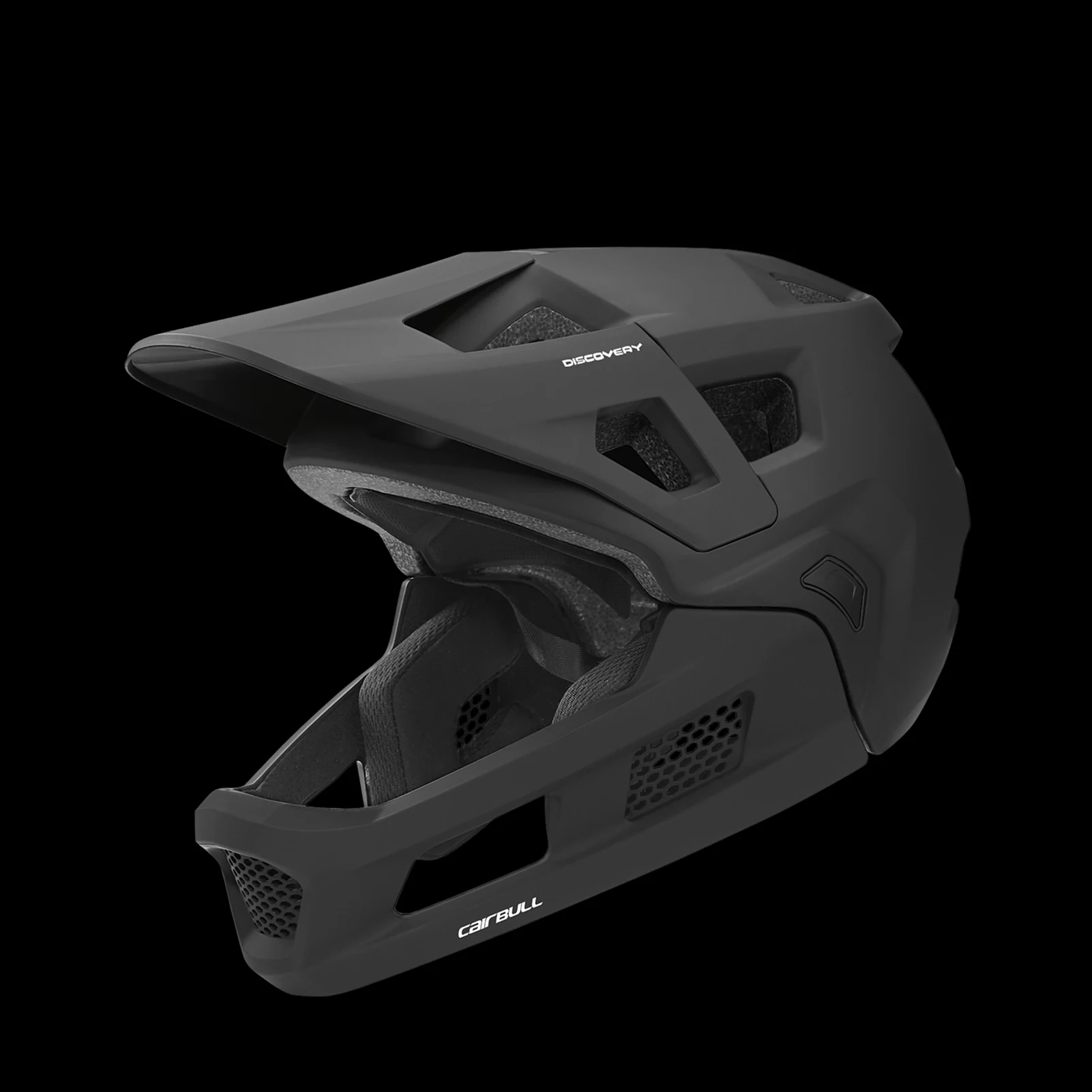 خوذة الدراجة الجبلية، خوذة قابلة للفصل، خوذة الدراجة الجبلية لكامل الوجه مع حشوة وأشرطة أيون فضية AG+ #6