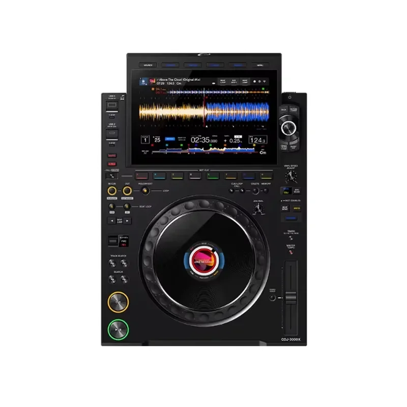 Pioneer DJ CDJ-3000X Plataforma DJ Profesional |   Pantalla táctil de 10.1 pulgadas, reproducción en la nube por Wi-Fi, transmisión Beatport/TIDAL |   Para las etapas principales,