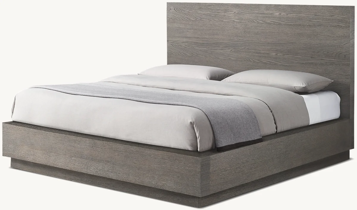 x−Morden Luxury king Size Bed Frame Luxury MACHINTO PLATFORM BED Bedroom Furniture&