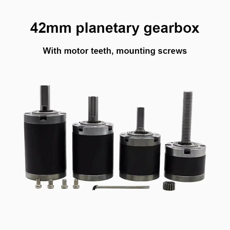 42mm planetary gearbox reducer diameter center shaft 10mm suitable for 775/795/895/42ZY/4260 reduction motor gearbox