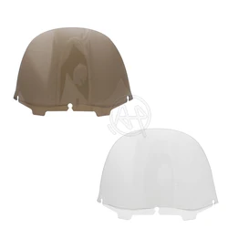 13 Inch Clear/Tea Motorcycle Windshield Upper Fairing Windscreen for Harley Touring Street Electra Glide Ultra Limited 2014-2021