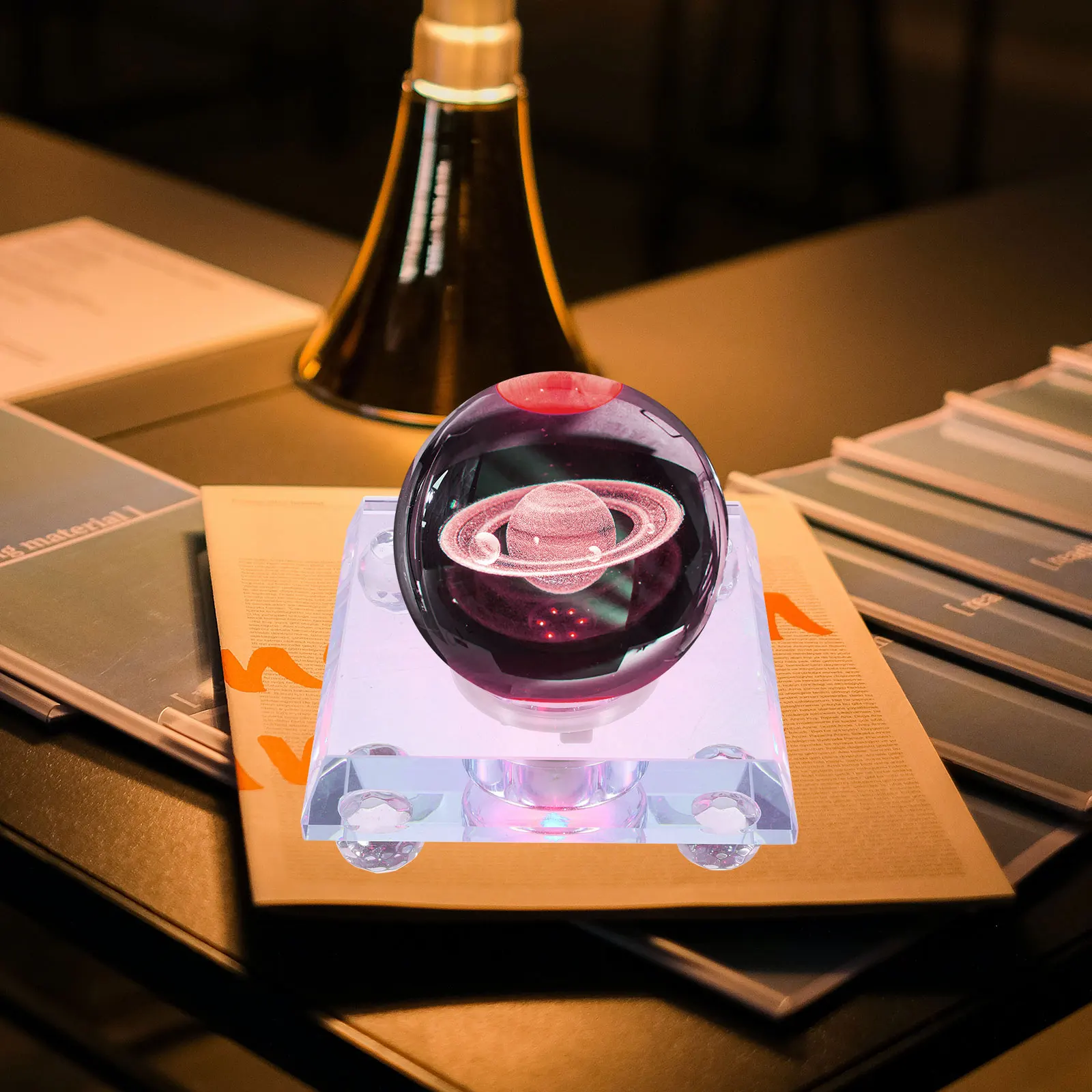 

light base for crystal art lighted base for glass art led base crystal display stand led display base